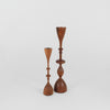 Wave Candlestick inTeak - KM Home