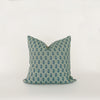 Blue Floral Pillow - KM Home