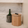 White Oak Ice Bucket - KM Home
