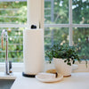Wood & Leather Paper Towel Holder - KM Home