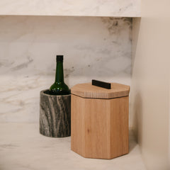 White Oak Ice Bucket